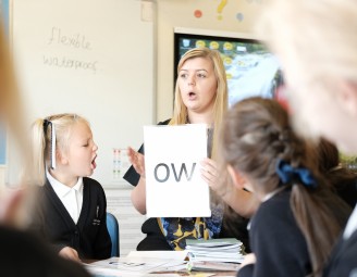 Teacher guiding a young mind