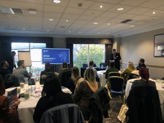 Teacher training at the Hilton Hotel, Gateshead