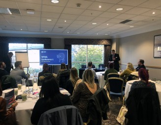 Teacher training at the Hilton Hotel, Gateshead